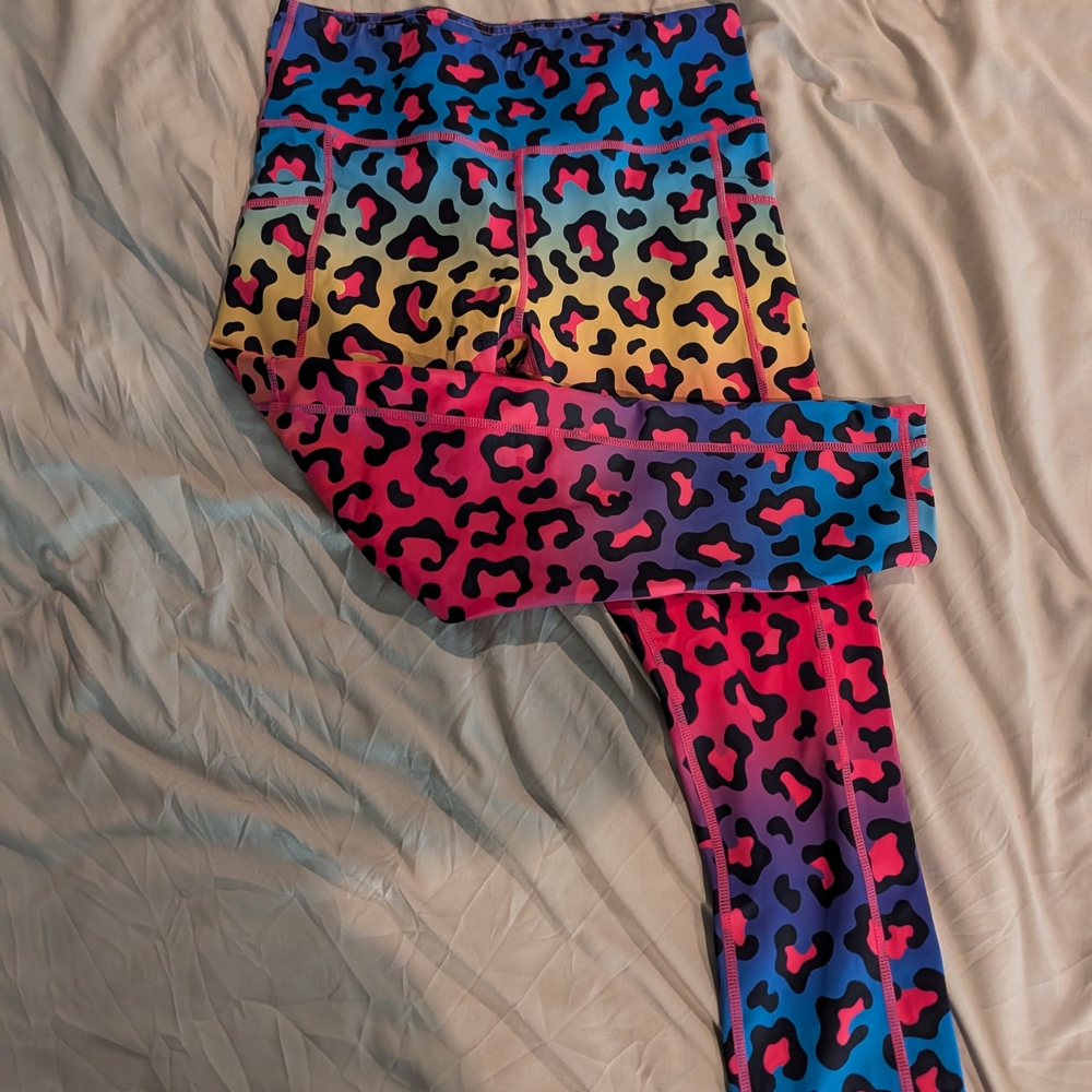 Constantly Varied Gear Multicolor Leopard Print Leggings